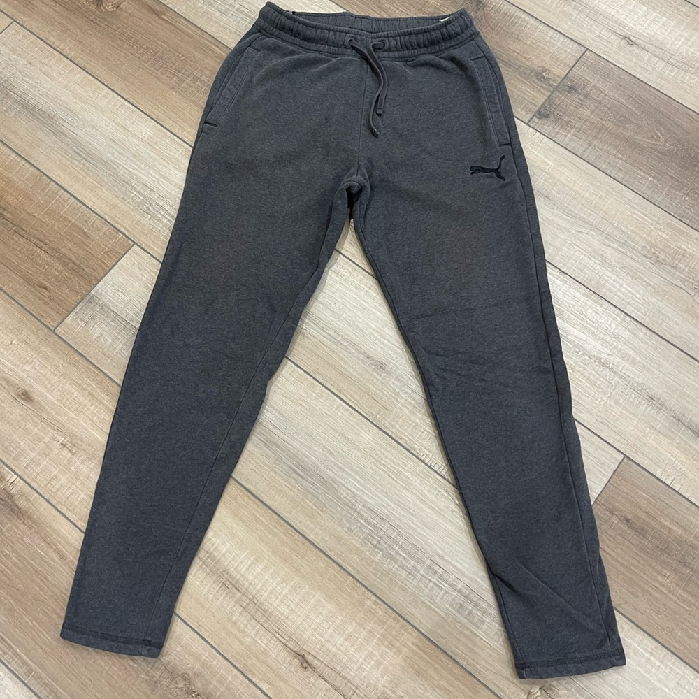 Puma Sweatpants Men's Charcoal Joggers Sweatpants Size S